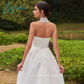 A-Line Sweetheart Blanc Robes de mariée élégantes simples et élégantes